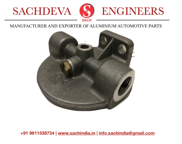 Fuel Filter head / plate sachdeva engineers
