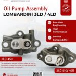 Oil Pump Assembly for Lombardini LDA 450 / 3LD 450 Diesel Engines