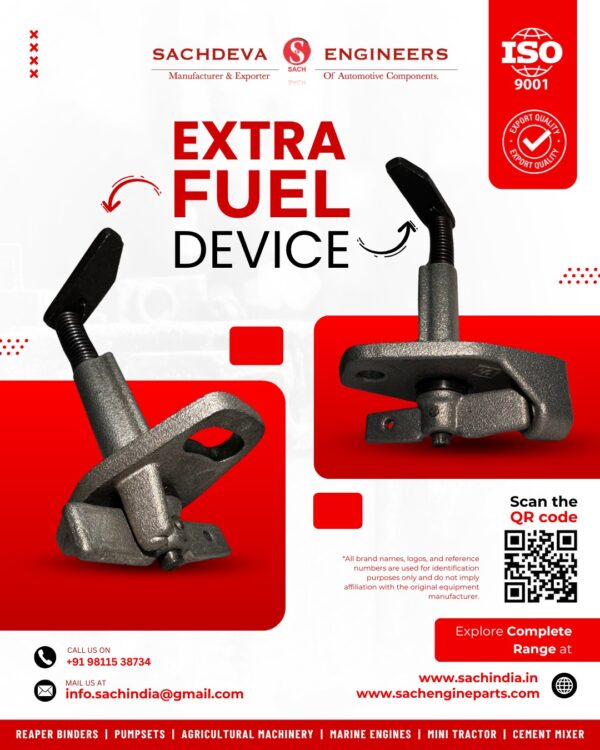 Extra Fuel Device for Lombardini 3LD 510 Diesel Engine – OEM Quality Spare Part Manufactured in India and Exported Worldwide