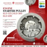 Starter Pulley 6LD325/360/400 Lombardini