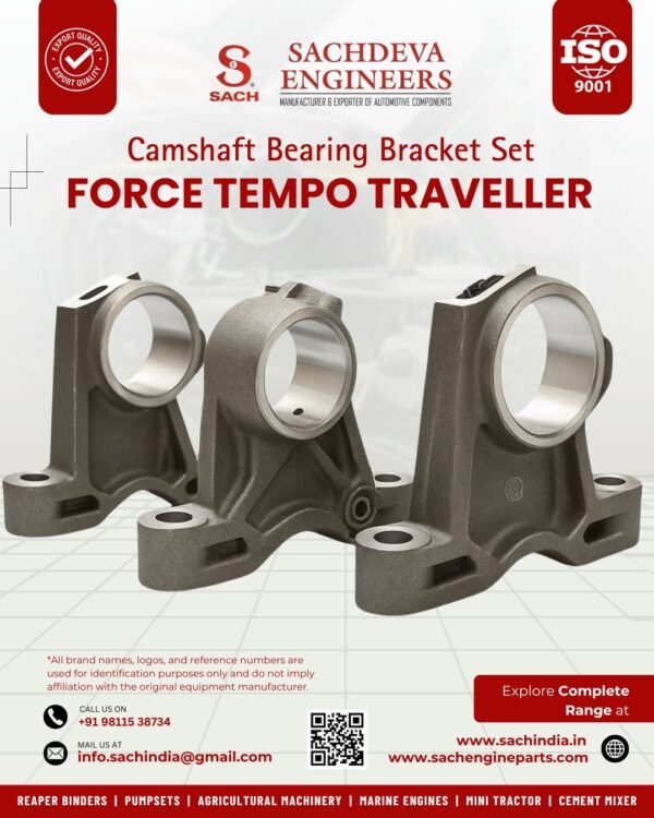 Camshaft Bearing Bracket Set for Force Tempo Traveller – Sachdeva Engineers
